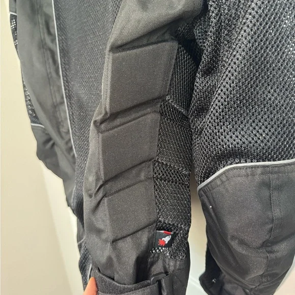 Joe Rocket Pheonix Mesh Motorcycle Armored Riding Jacket Black Small - Picture 13 of 15